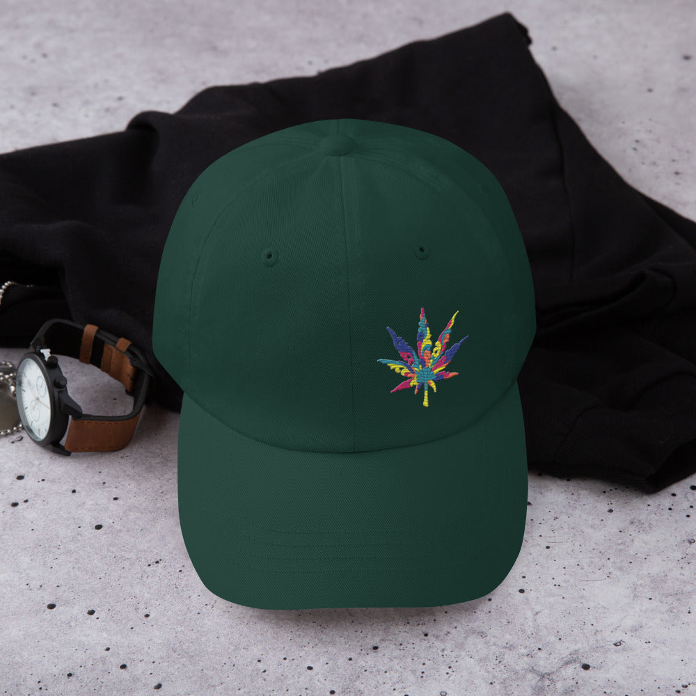 Canna-leaf classic dad hat