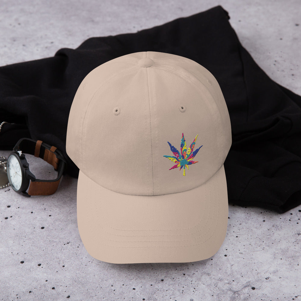 Canna-leaf classic dad hat