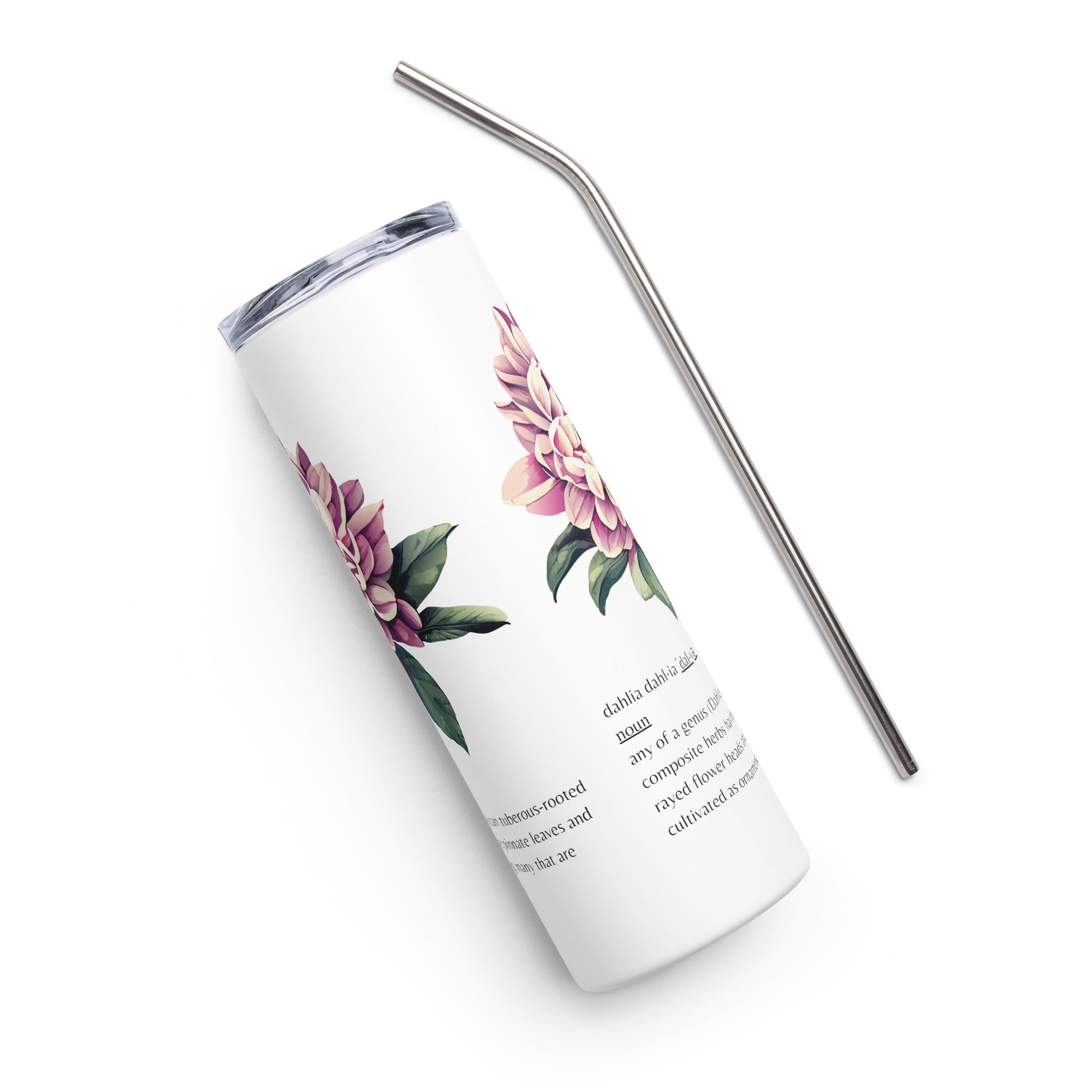 Dahlia Definition Stainless steel tumbler