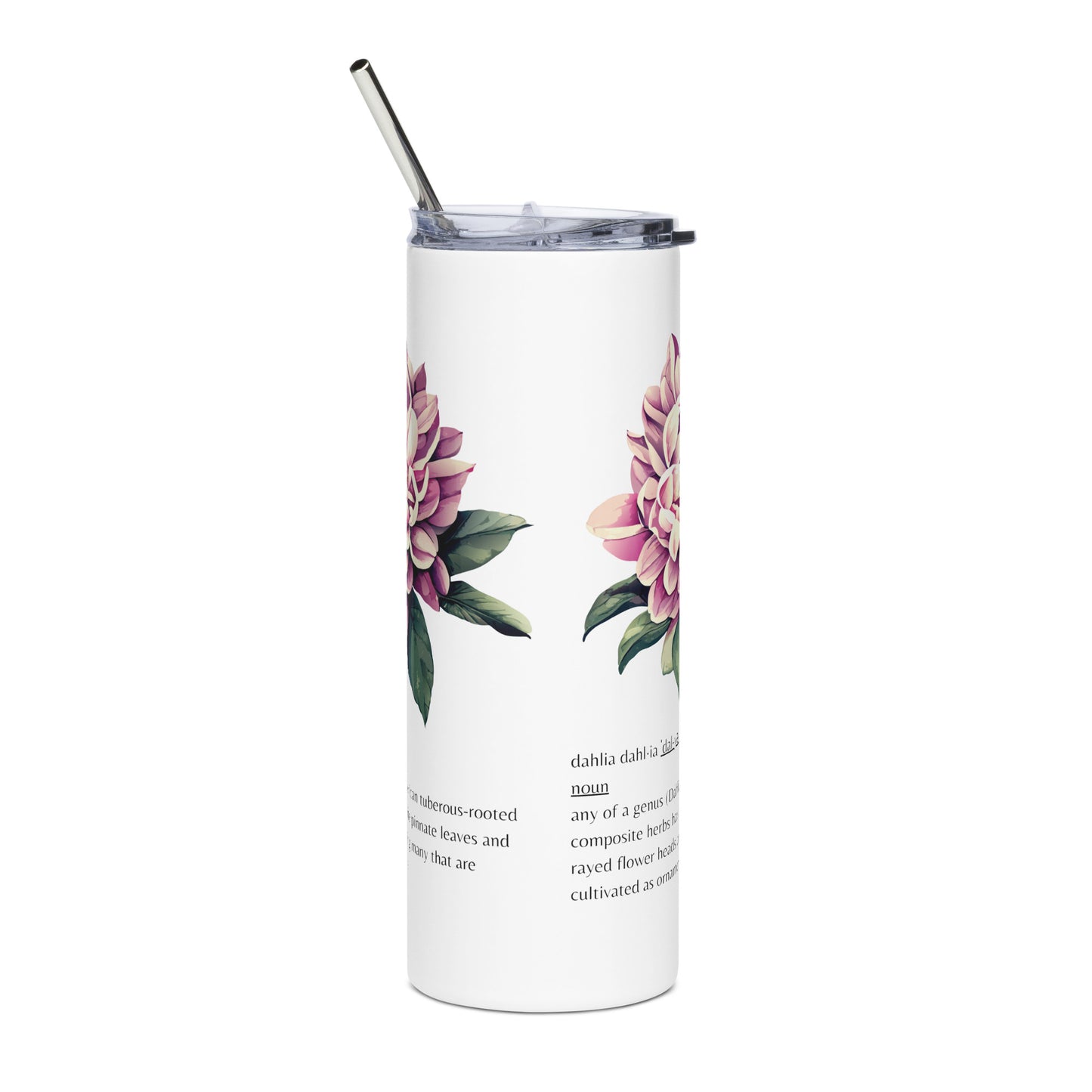 Dahlia Definition Stainless steel tumbler