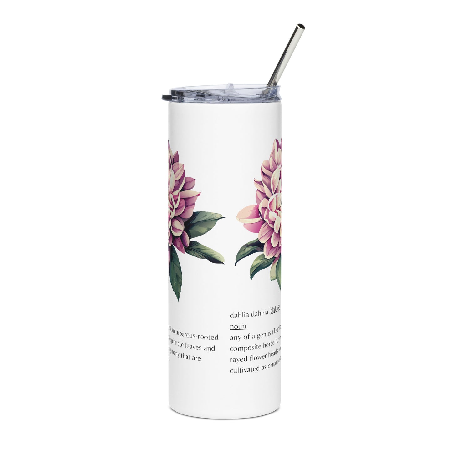 Dahlia Definition Stainless steel tumbler