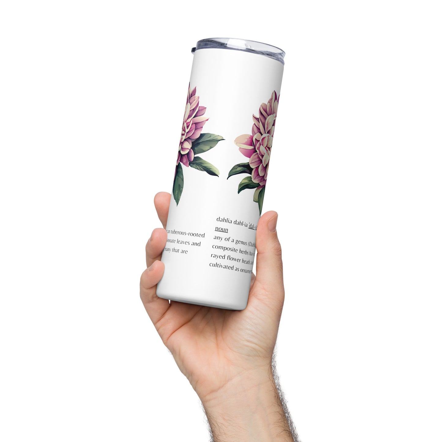 Dahlia Definition Stainless steel tumbler