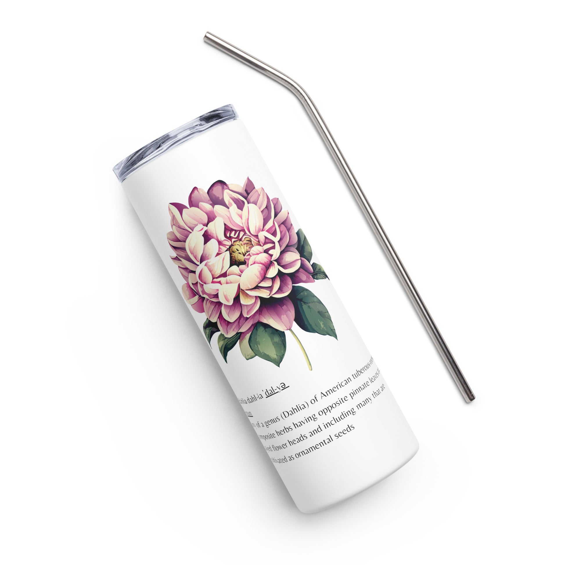 Dahlia Definition Stainless steel tumbler