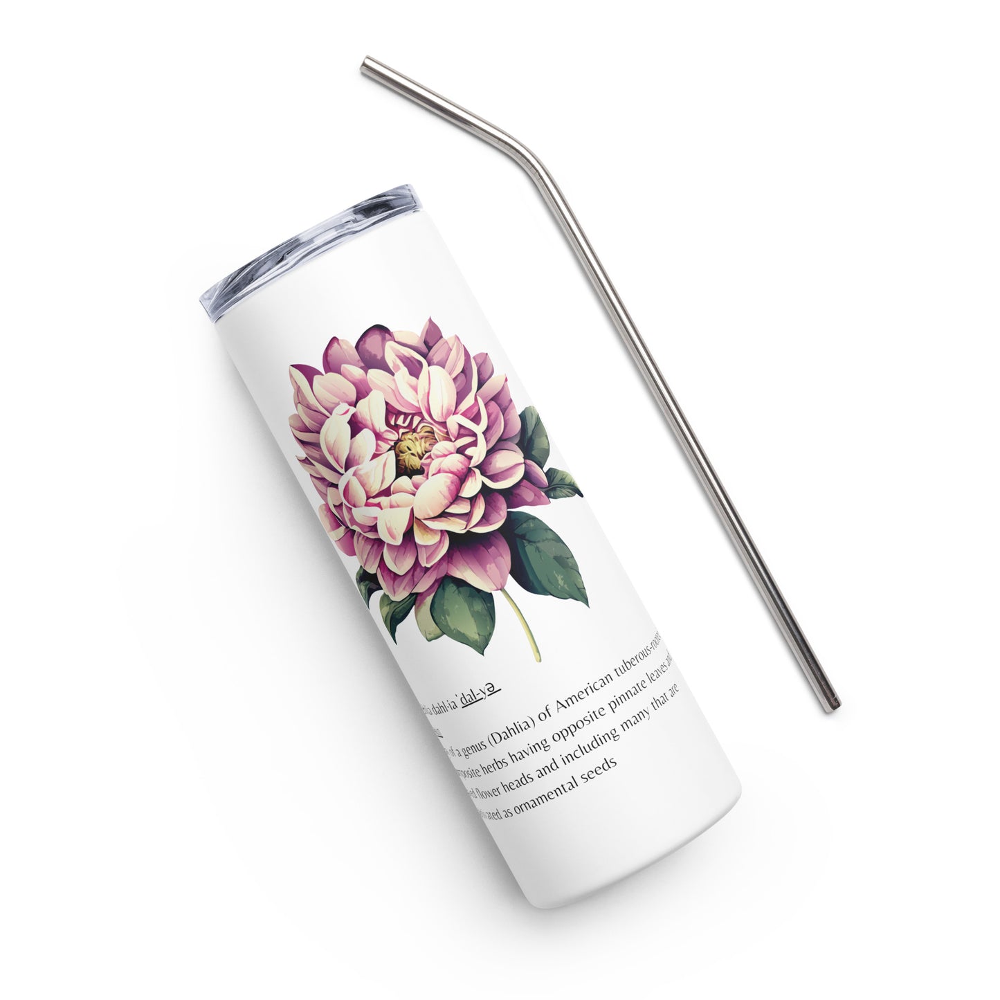 Dahlia Definition Stainless steel tumbler