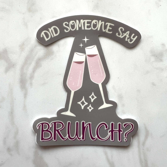 Brunch time sticker