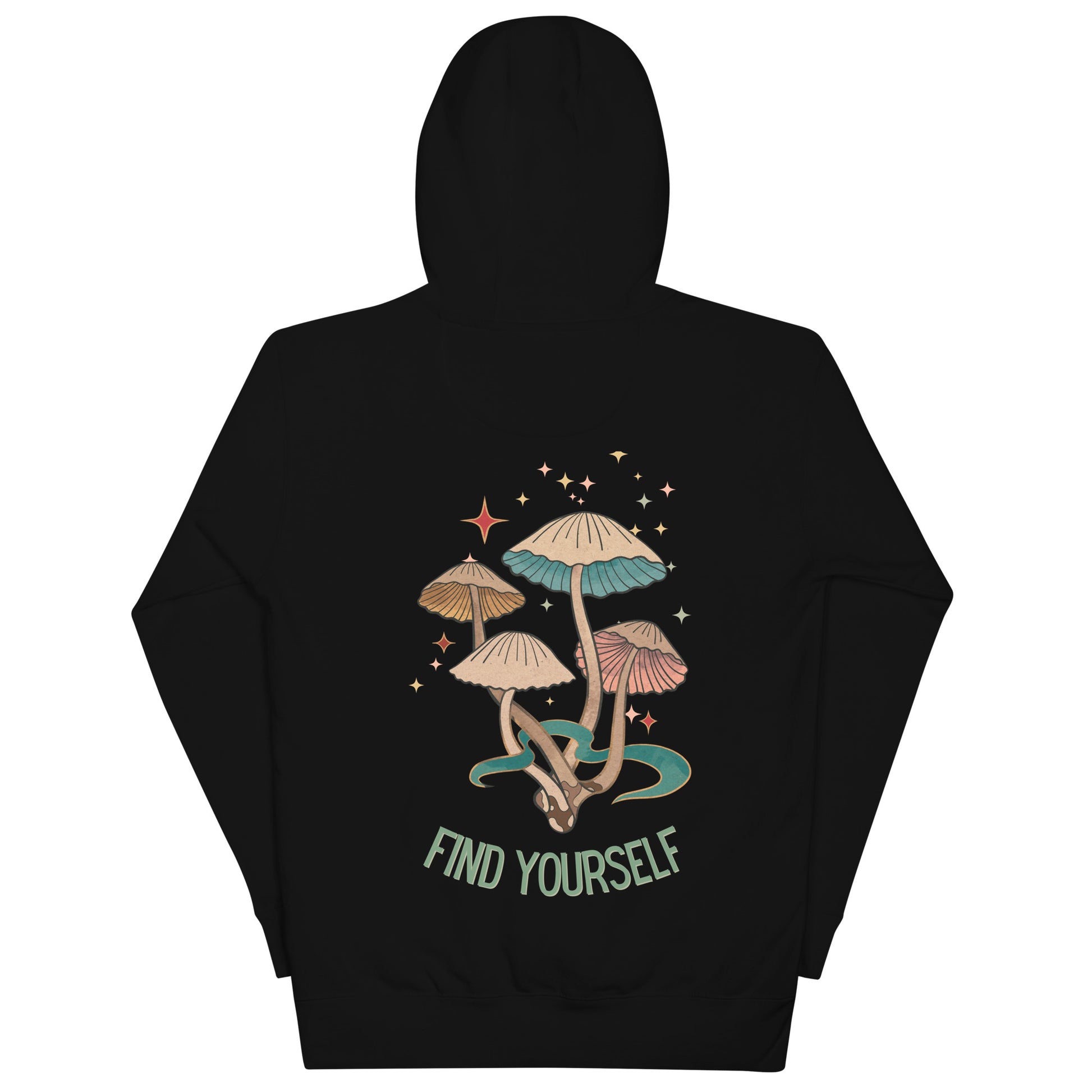 Find Yourself Black Unisex Hoodie