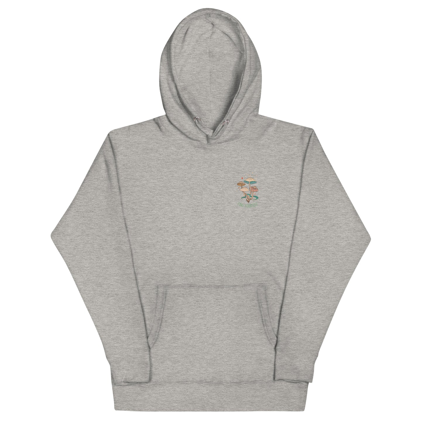 Find Yourself Carbon grey Unisex Hoodie