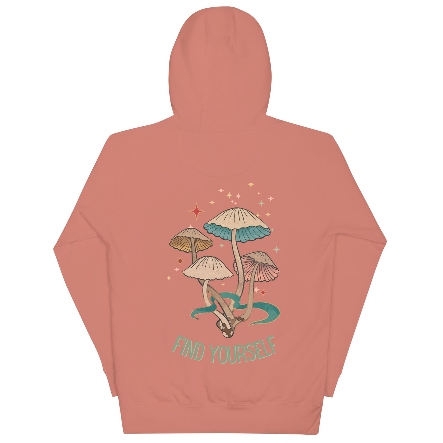 Find Yourself Dusty Rose Unisex Hoodie