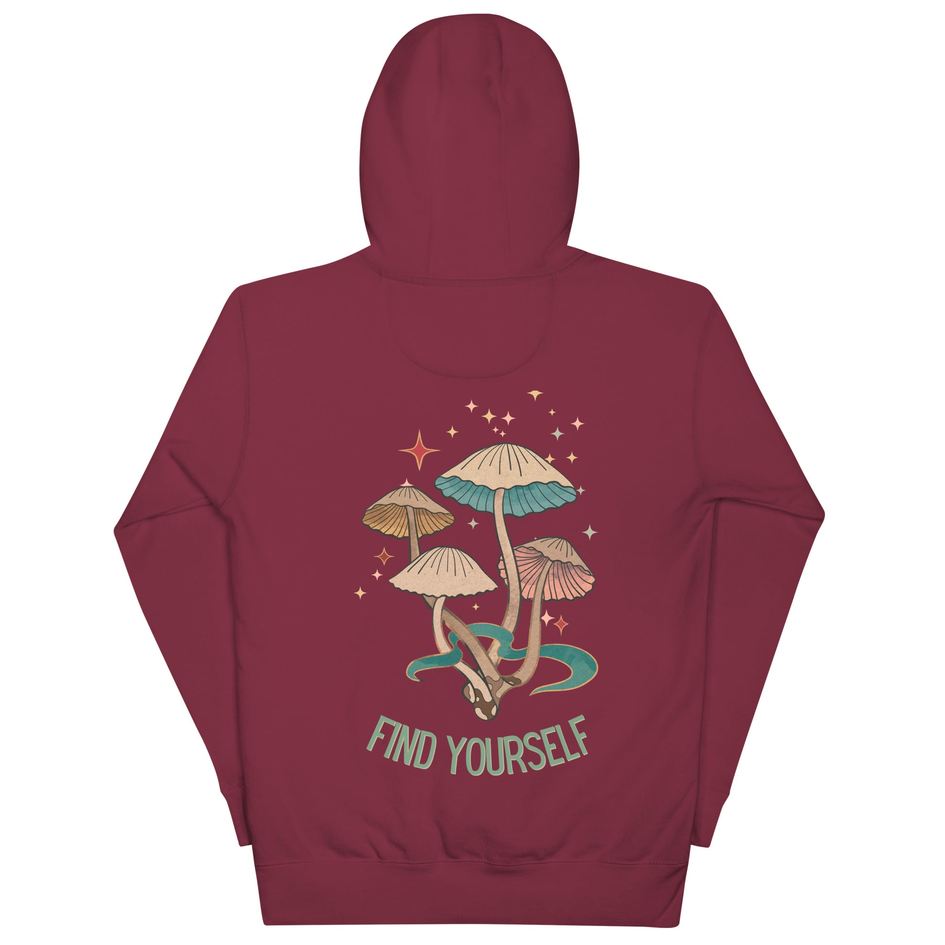 Find Yourself Maroon Unisex Hoodie