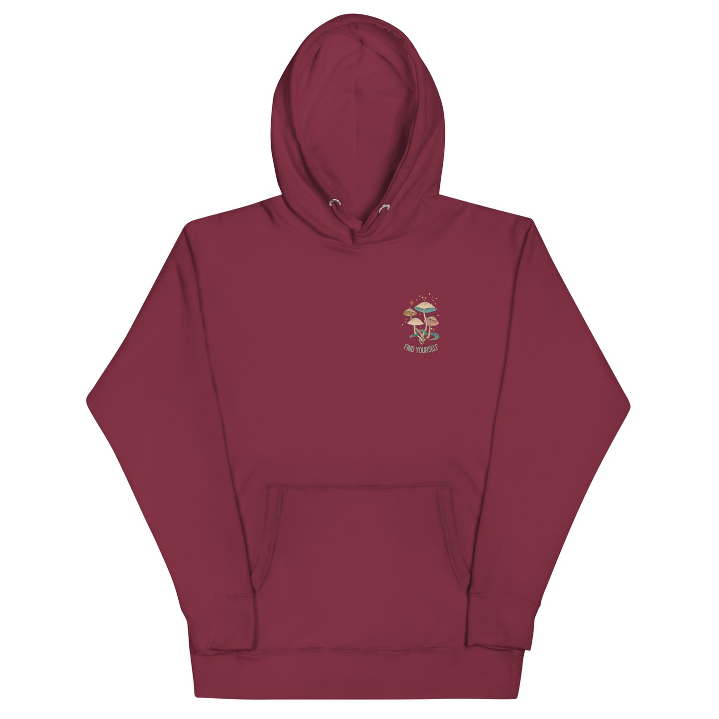 Find Yourself Maroon Unisex Hoodie