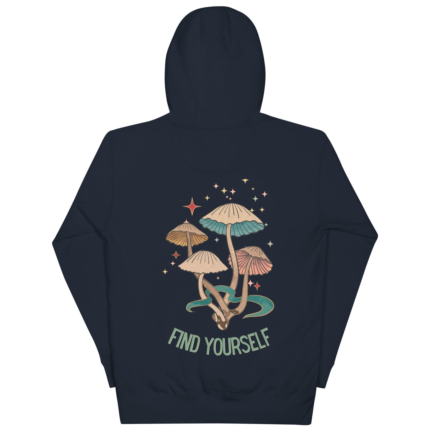 Find Yourself Navy Blue Unisex Hoodie