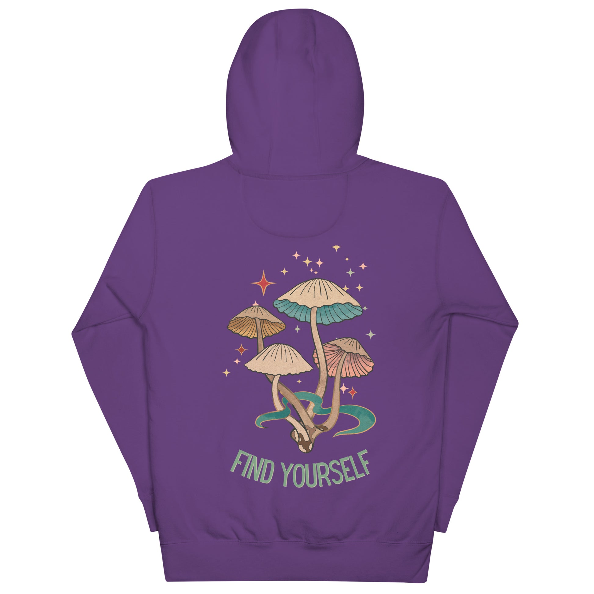 Find Yourself Purple Unisex Hoodie