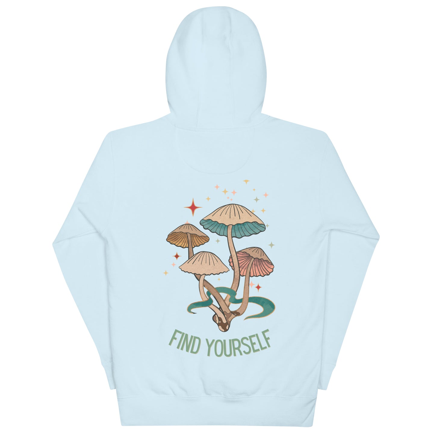 Find Yourself Sky Blue Unisex Hoodie