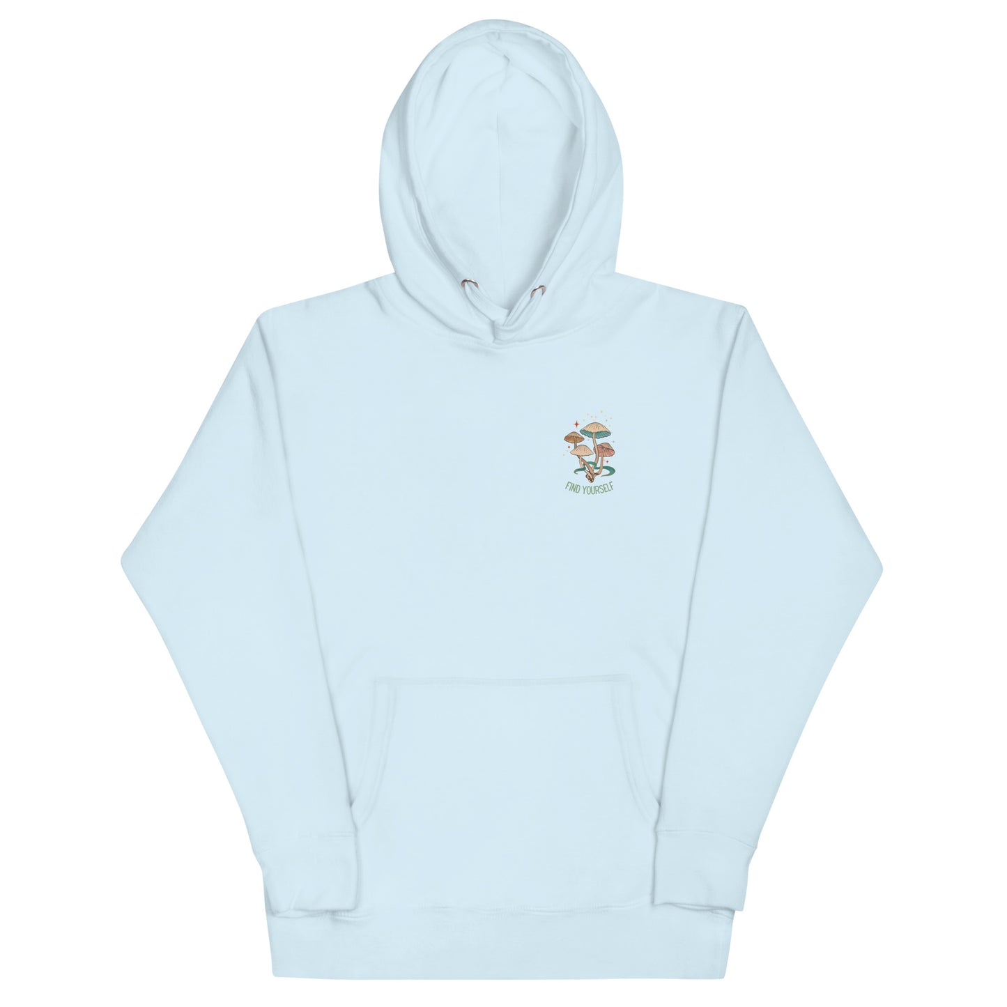 Find Yourself Sky Blue Unisex Hoodie