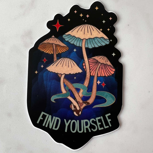 Find Yourself Sticker Sticker Shop