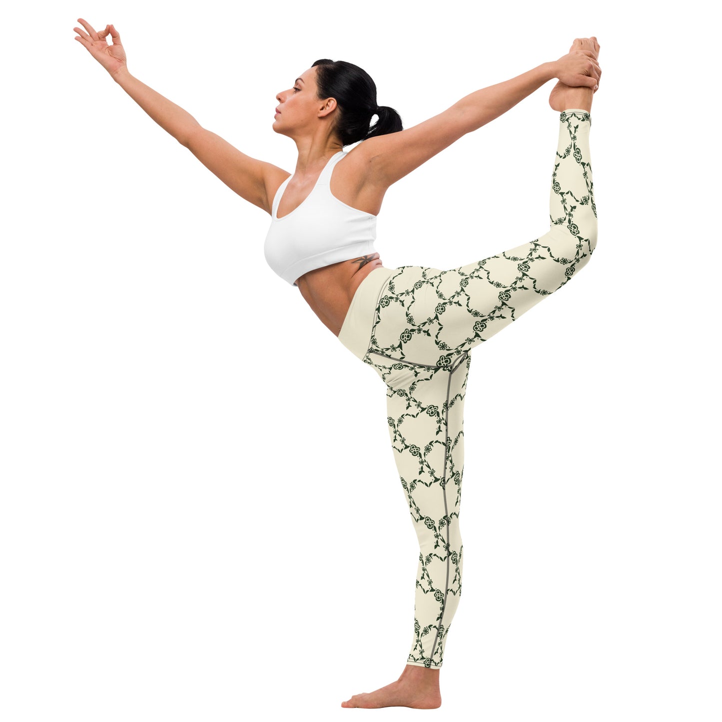 Heartlace Yoga Leggings