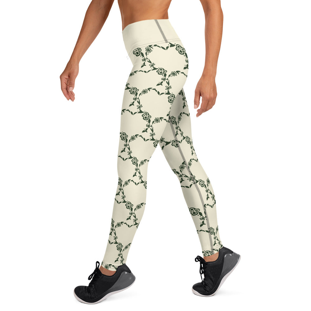 Heartlace Yoga Leggings