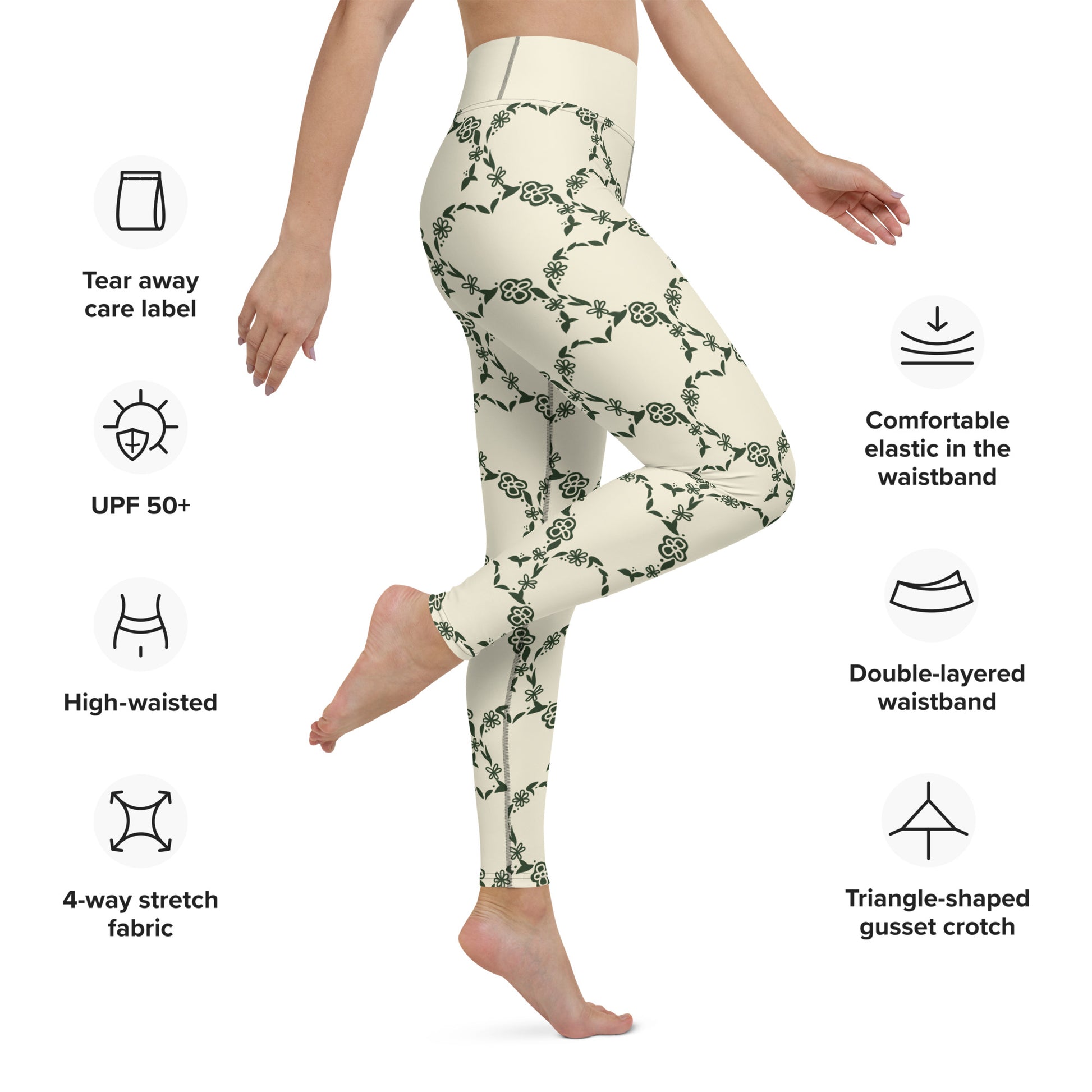 Heartlace Yoga Leggings