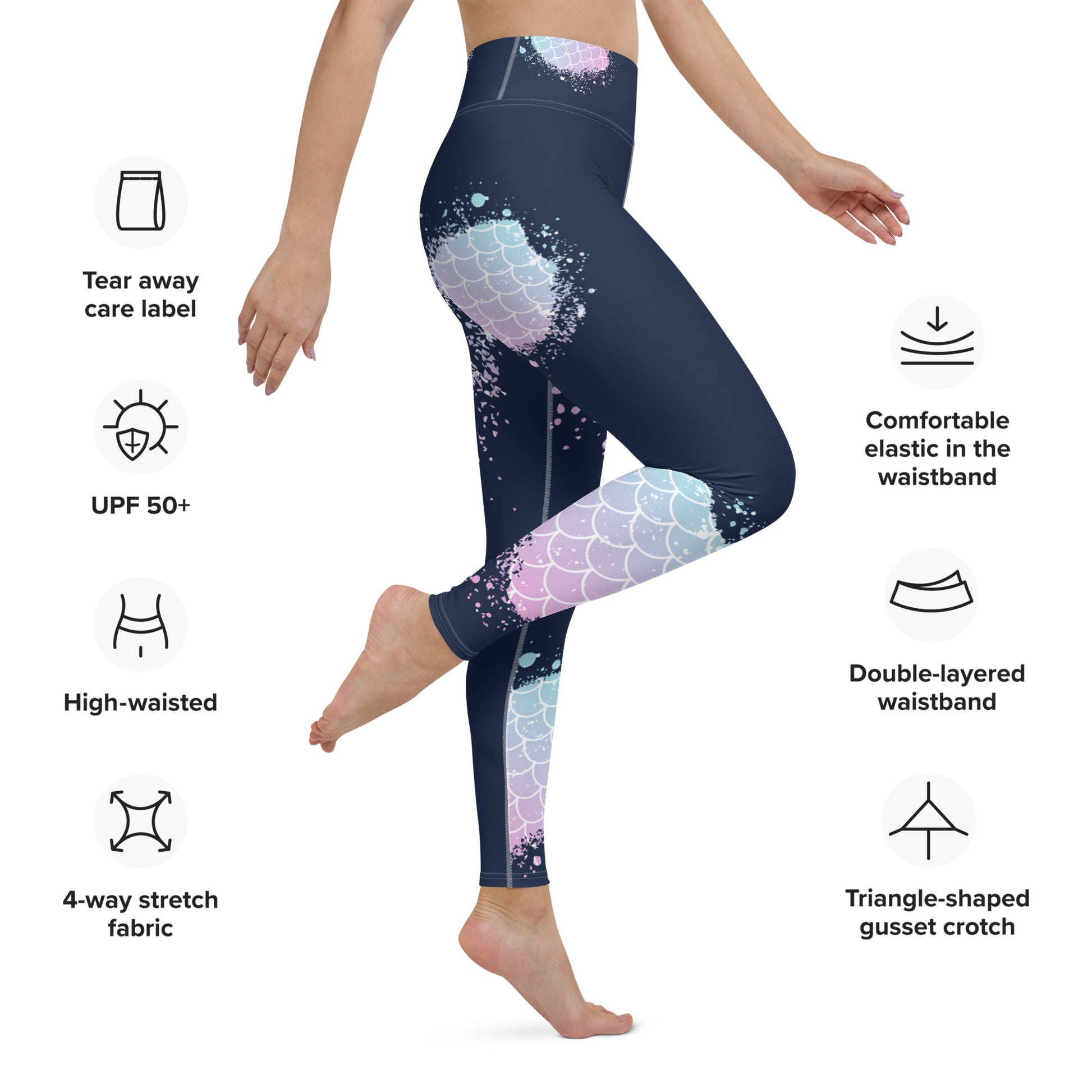 Mermaid Breakthrough Yoga Leggings