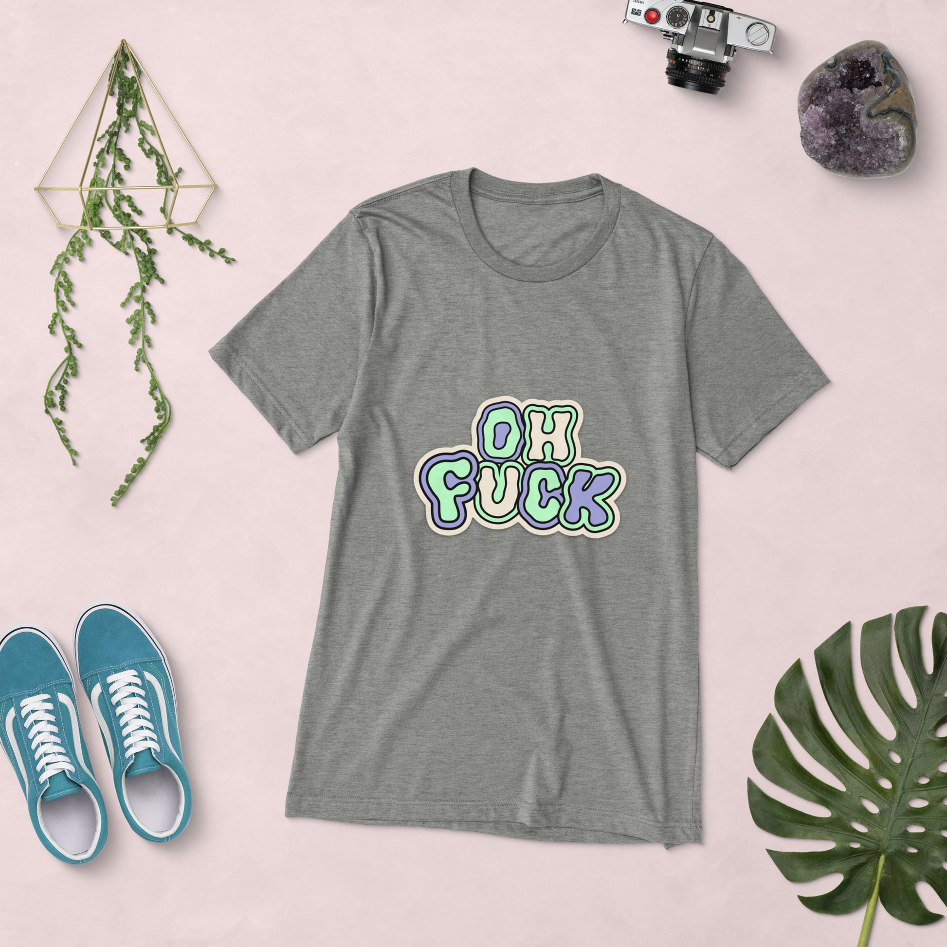 Oh Fuck unisex tri blend t-shirt