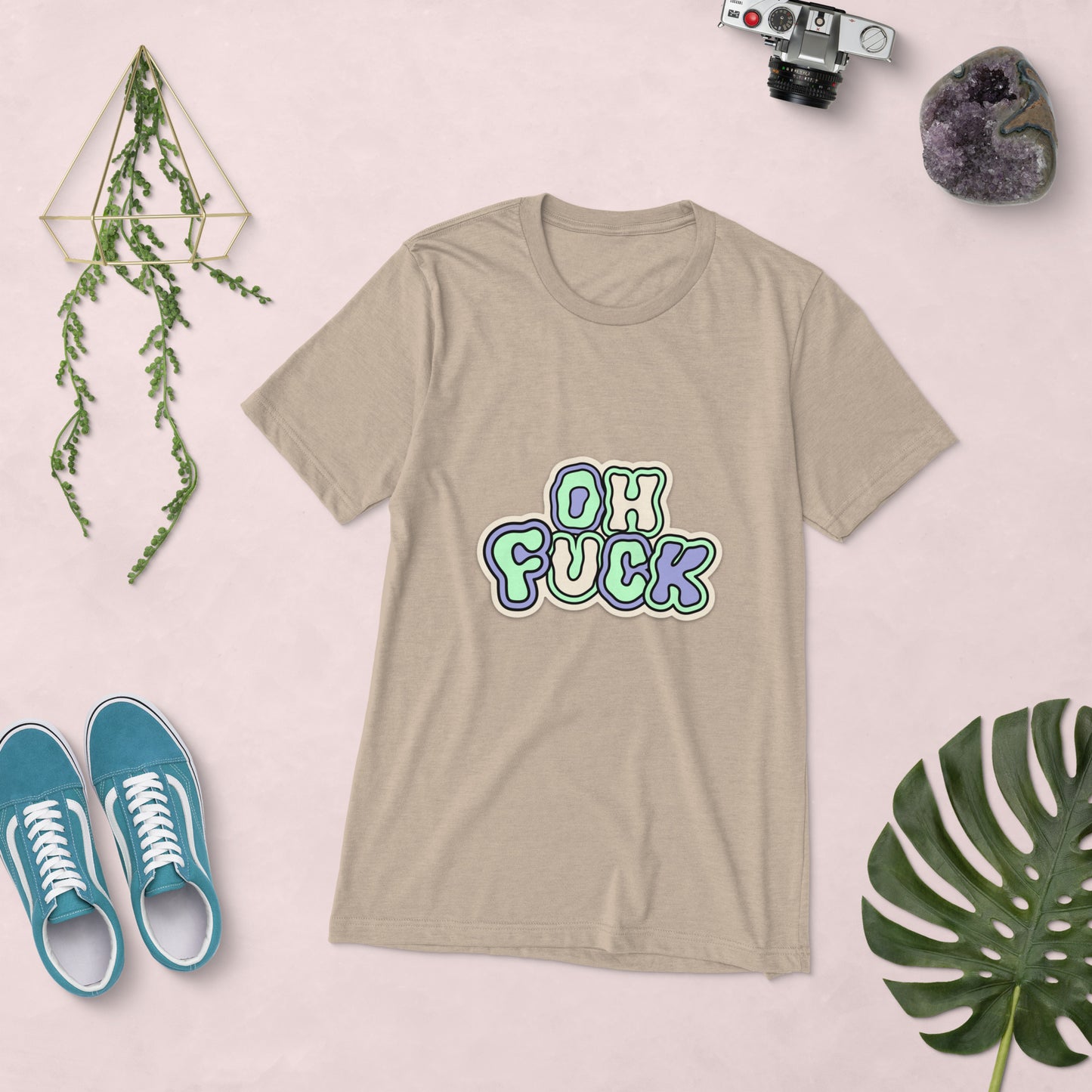 Oh Fuck unisex tri blend t-shirt