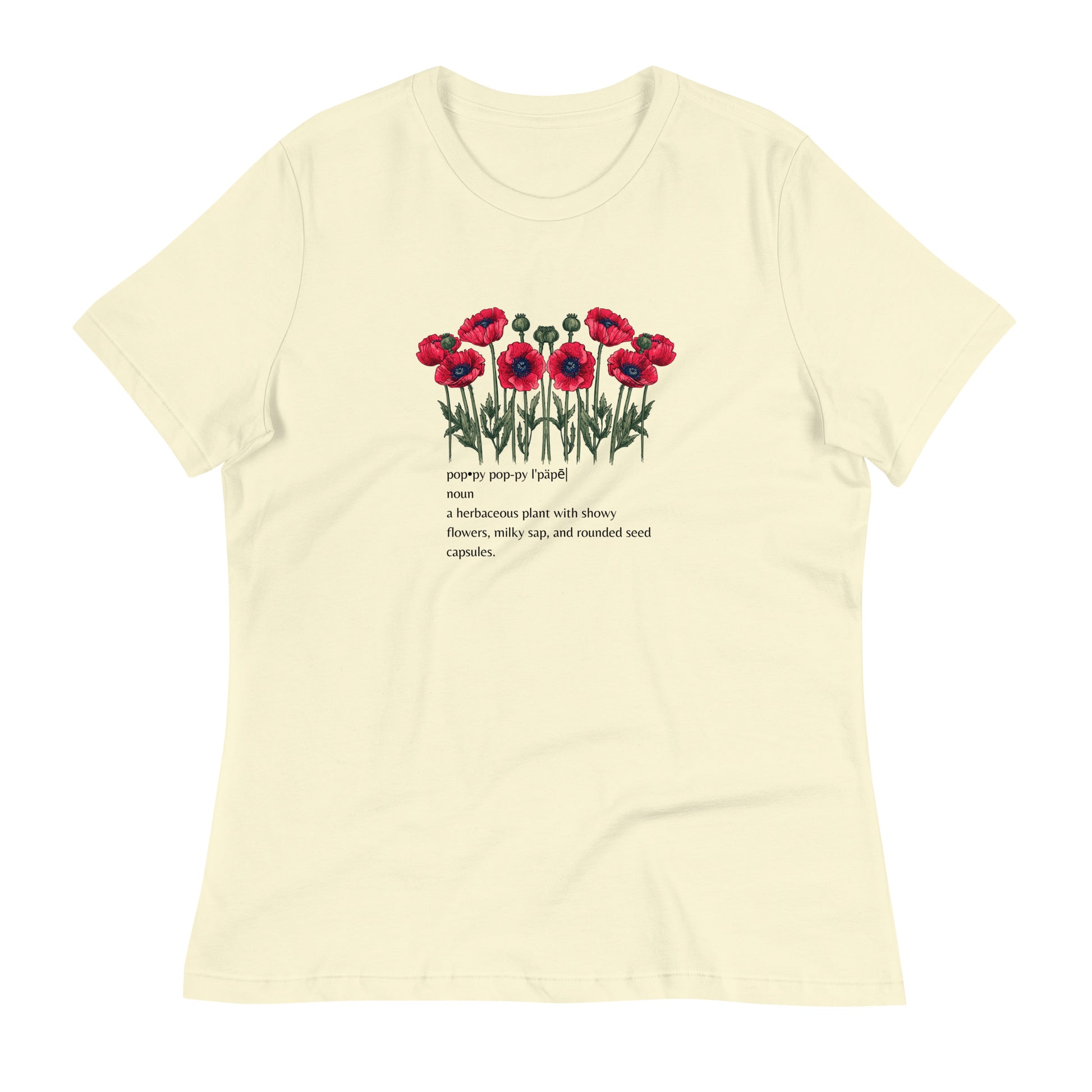 Poppy Definition womens-relaxed-t-shirt