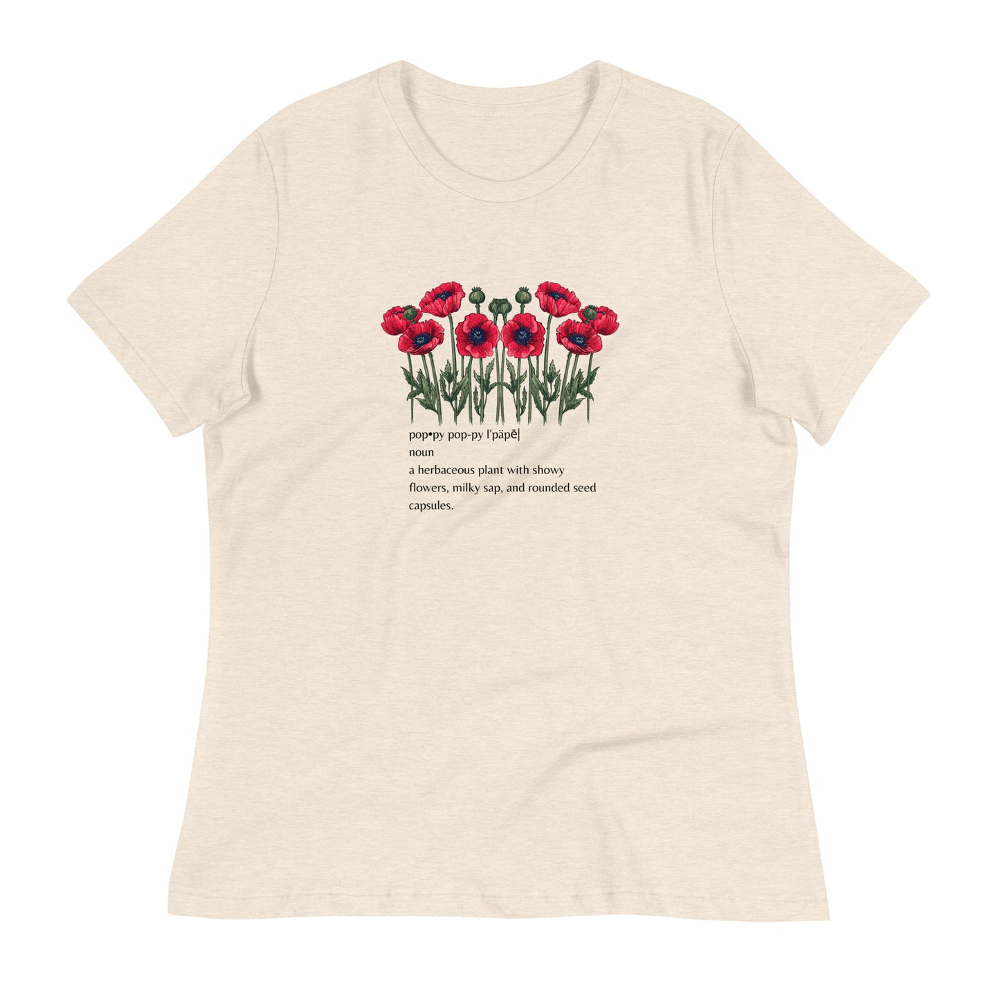 Poppy Definition womens-relaxed-t-shirt