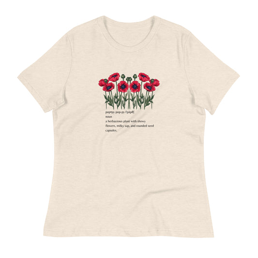 Poppy Definition womens-relaxed-t-shirt