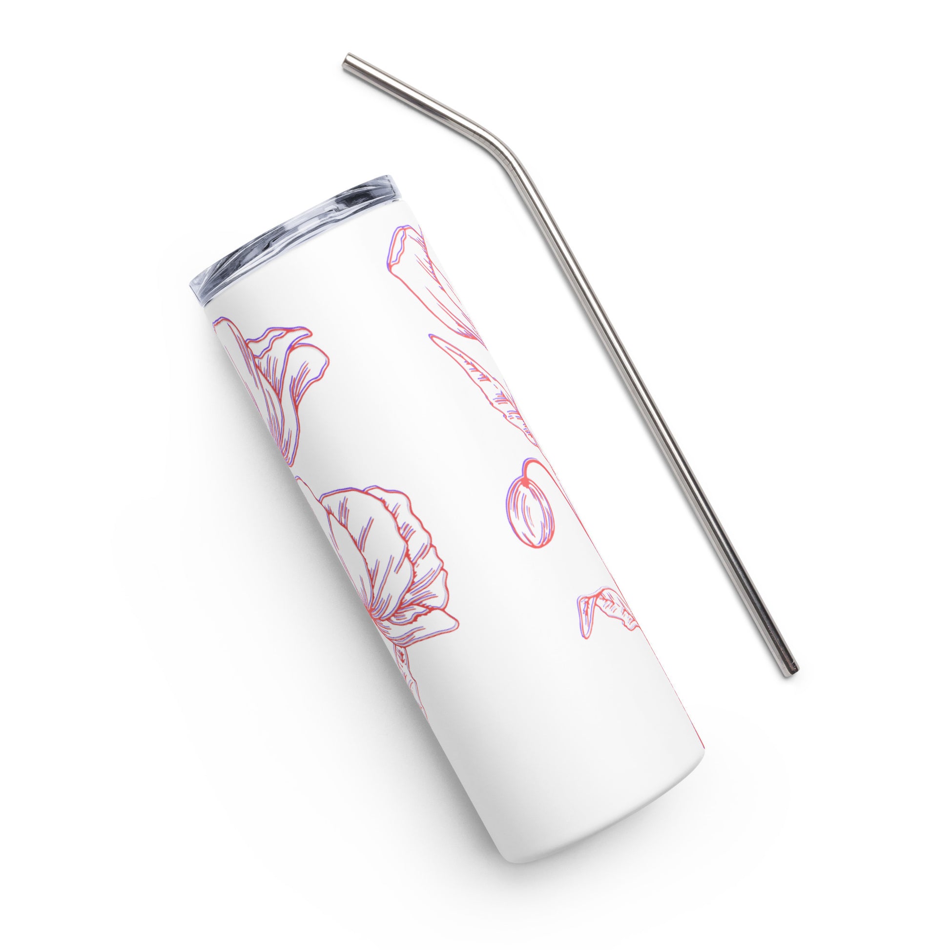 Poppy stainless-steel-tumbler