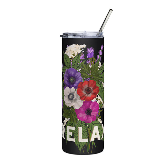 Relax Canna Stainless steel tumbler