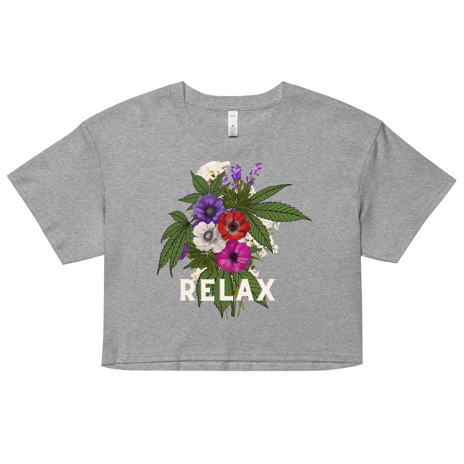 Relax Canna Women's Cropped Top