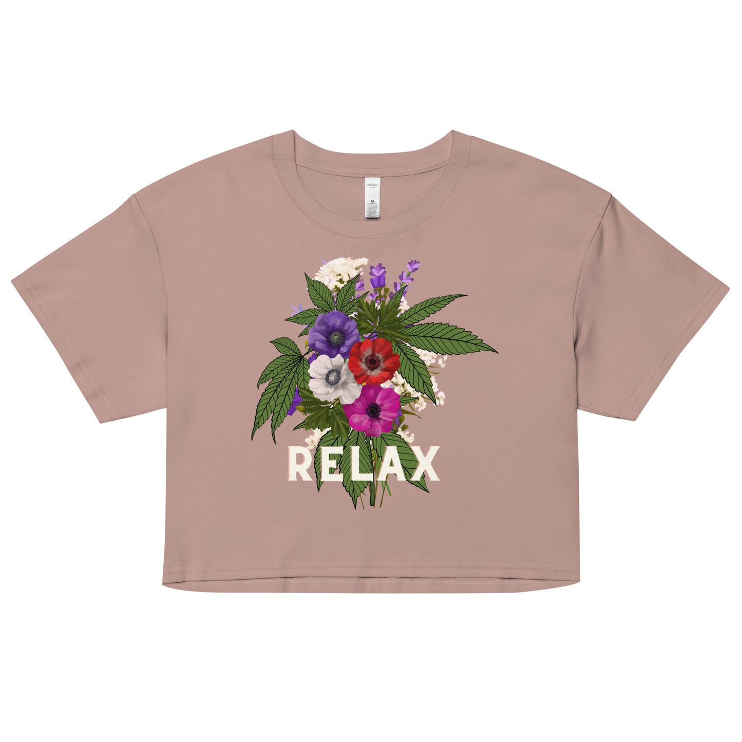 Relax Canna Women's Cropped Top