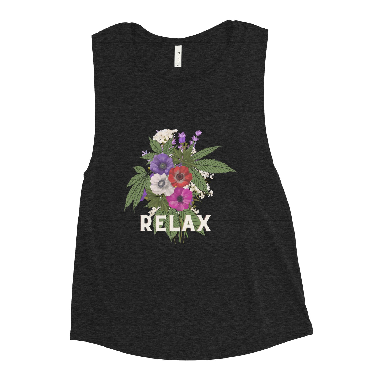 Relax Canna womens-muscle-tank