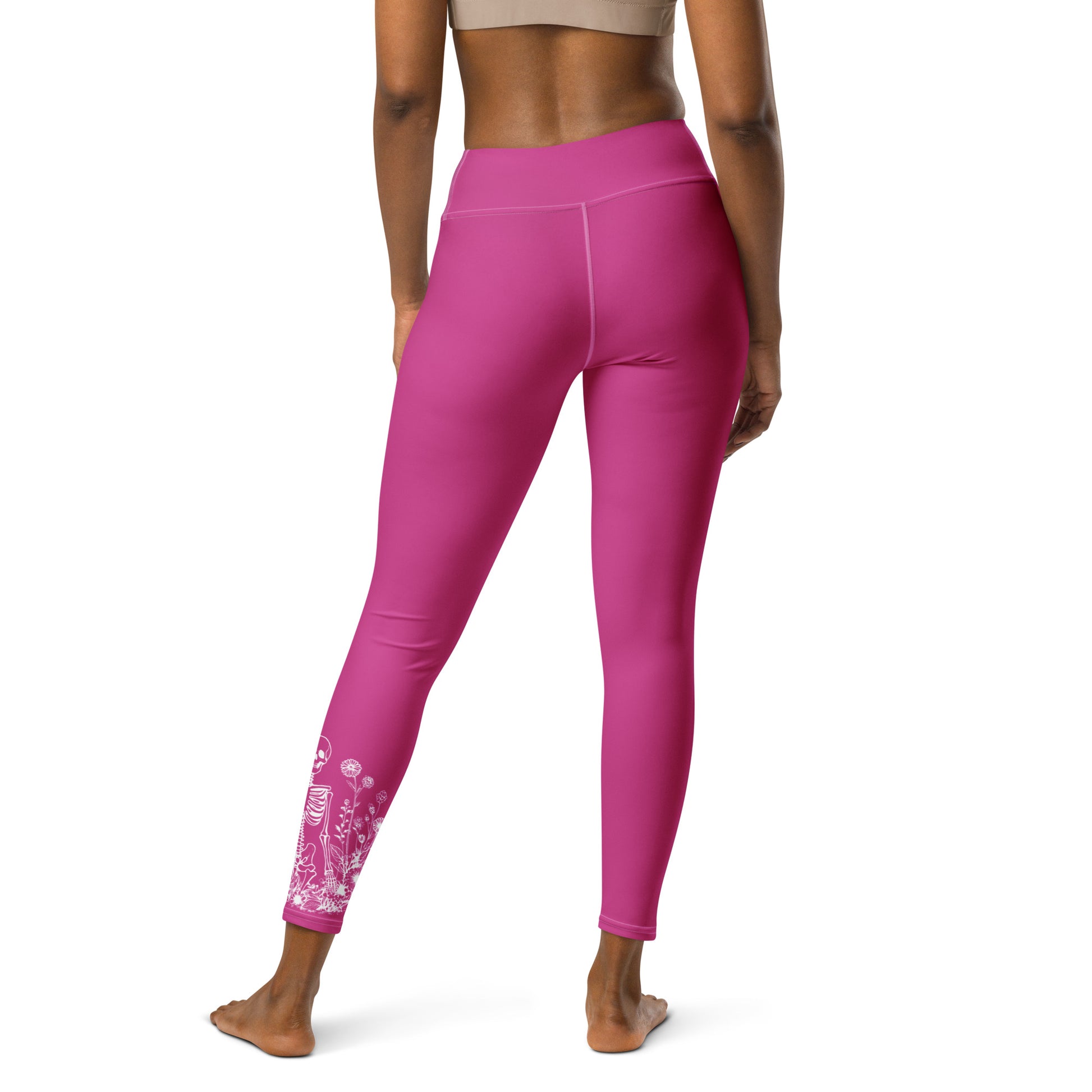 Too Late Pinks Yoga Leggings