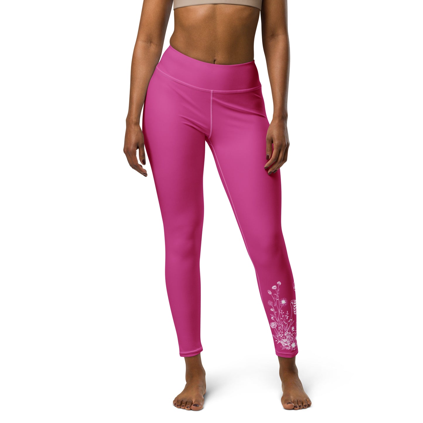 Too Late Pinks Yoga Leggings