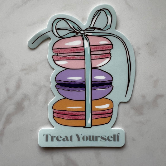 Treat Yourself Sticker Stickershop