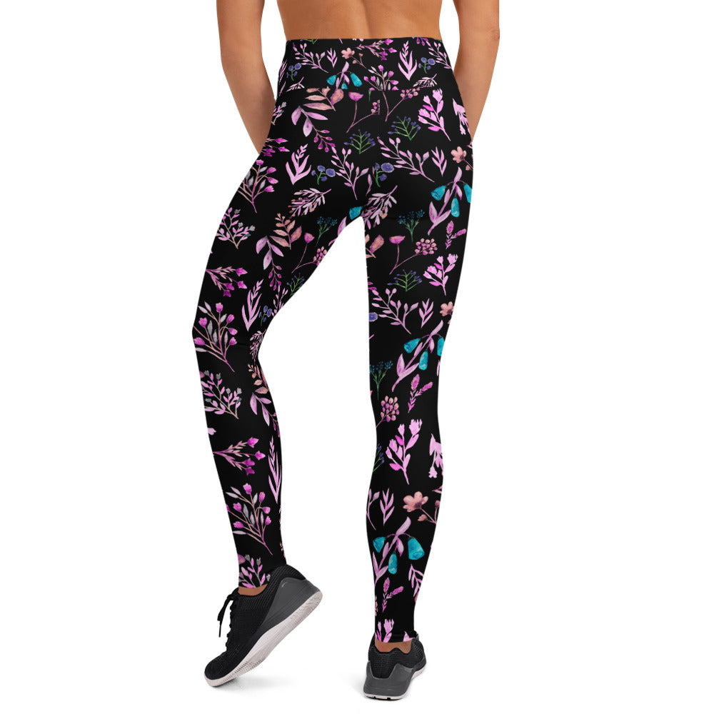 Wildflower Yoga Leggings