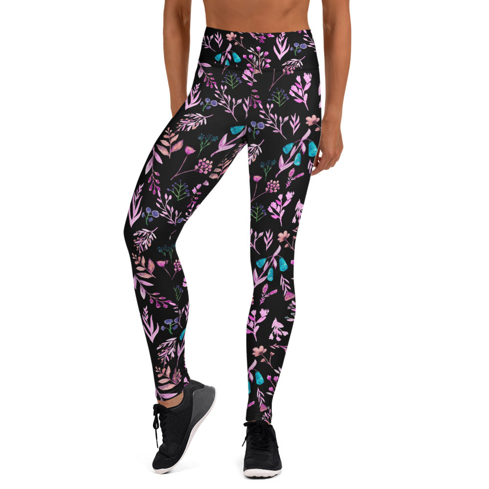 Wildflower Yoga Leggings