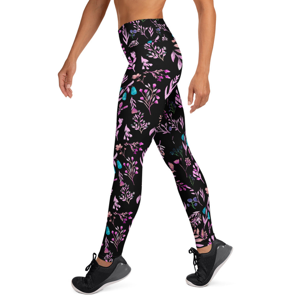 Wildflower Yoga Leggings