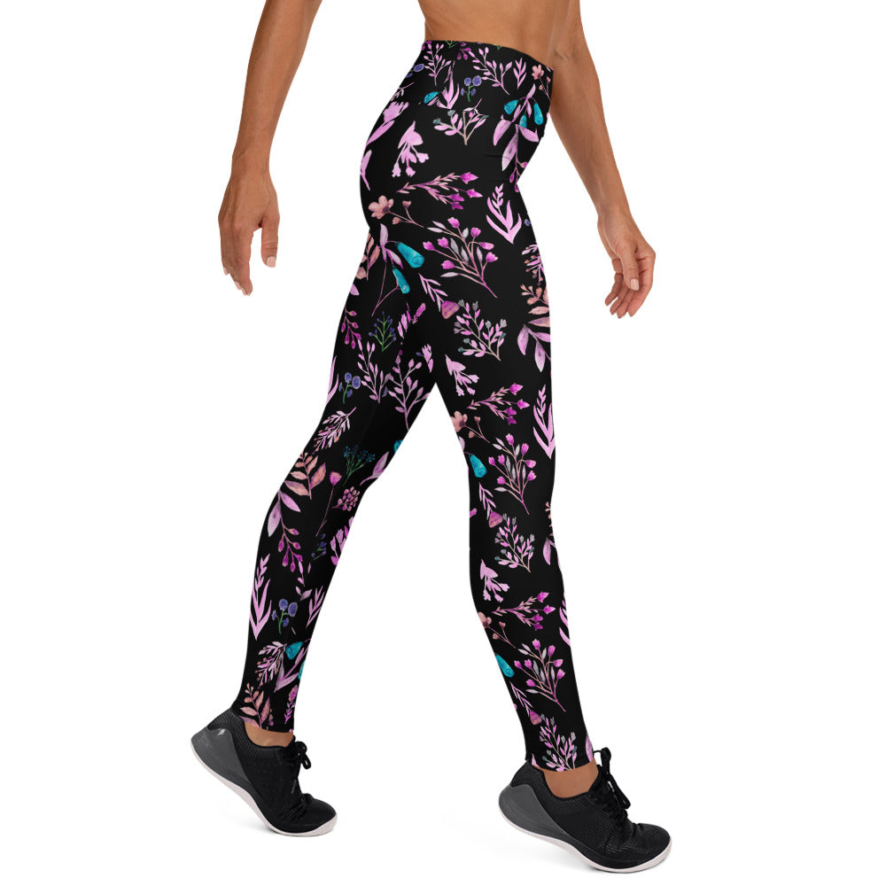 Wildflower Yoga Leggings