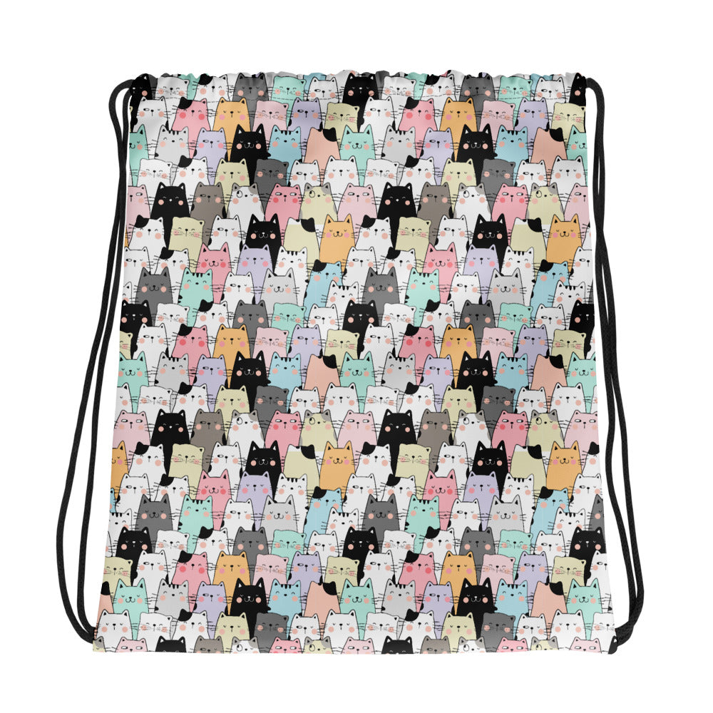 Kitty Drawstring bag