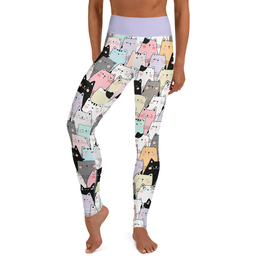 Kitty Yoga Leggings for workout