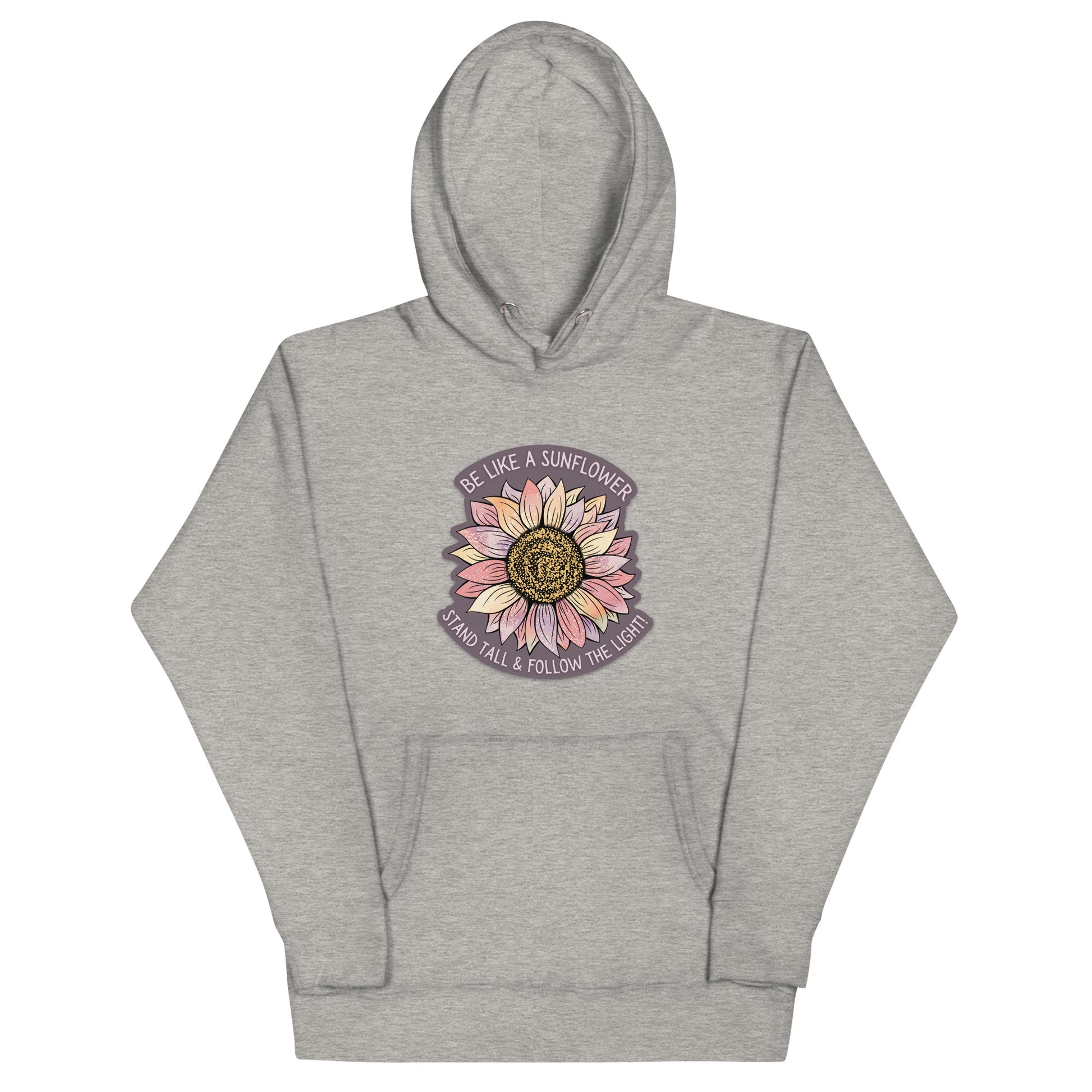 Sunflower sticker unisex hoodie