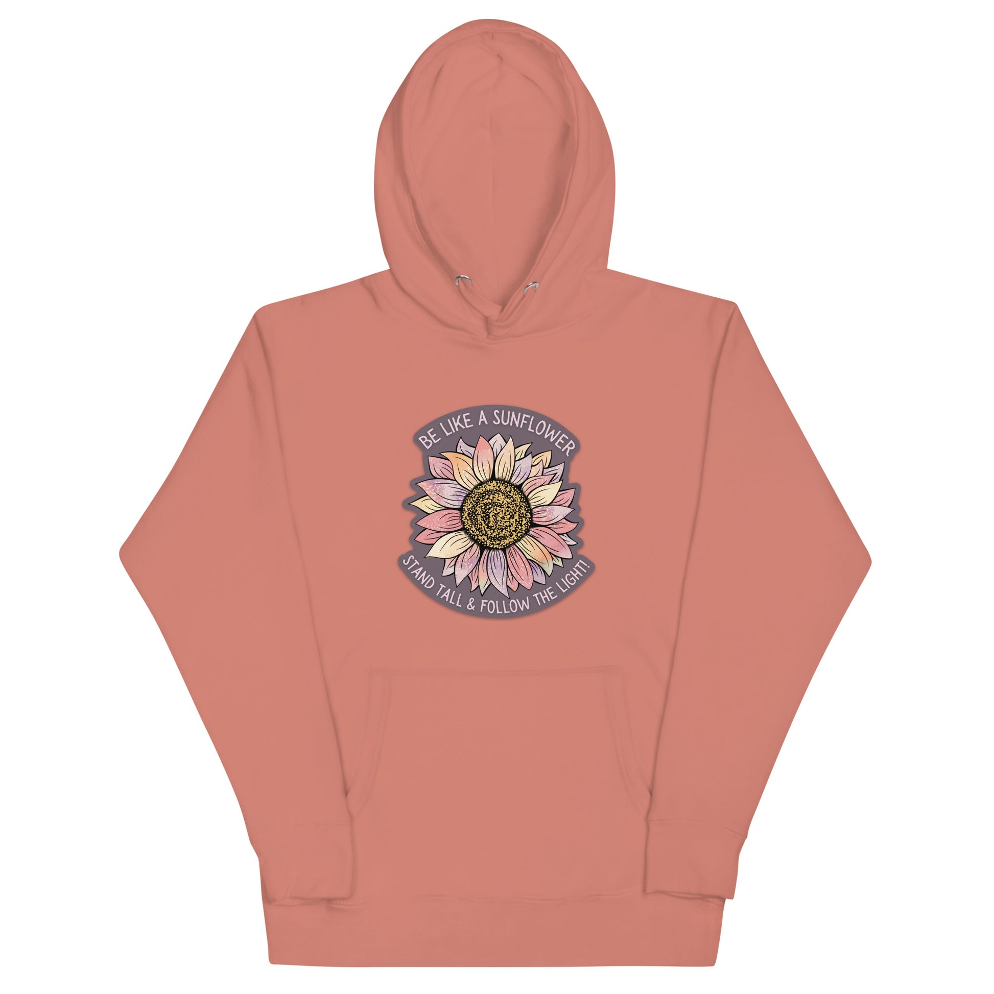 Sunflower sticker unisex hoodie