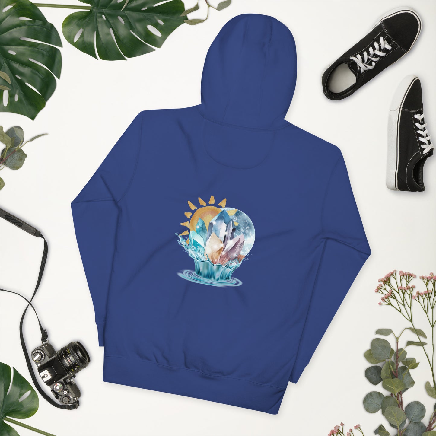 Celestial Harmony royal blue Unisex Hoodie