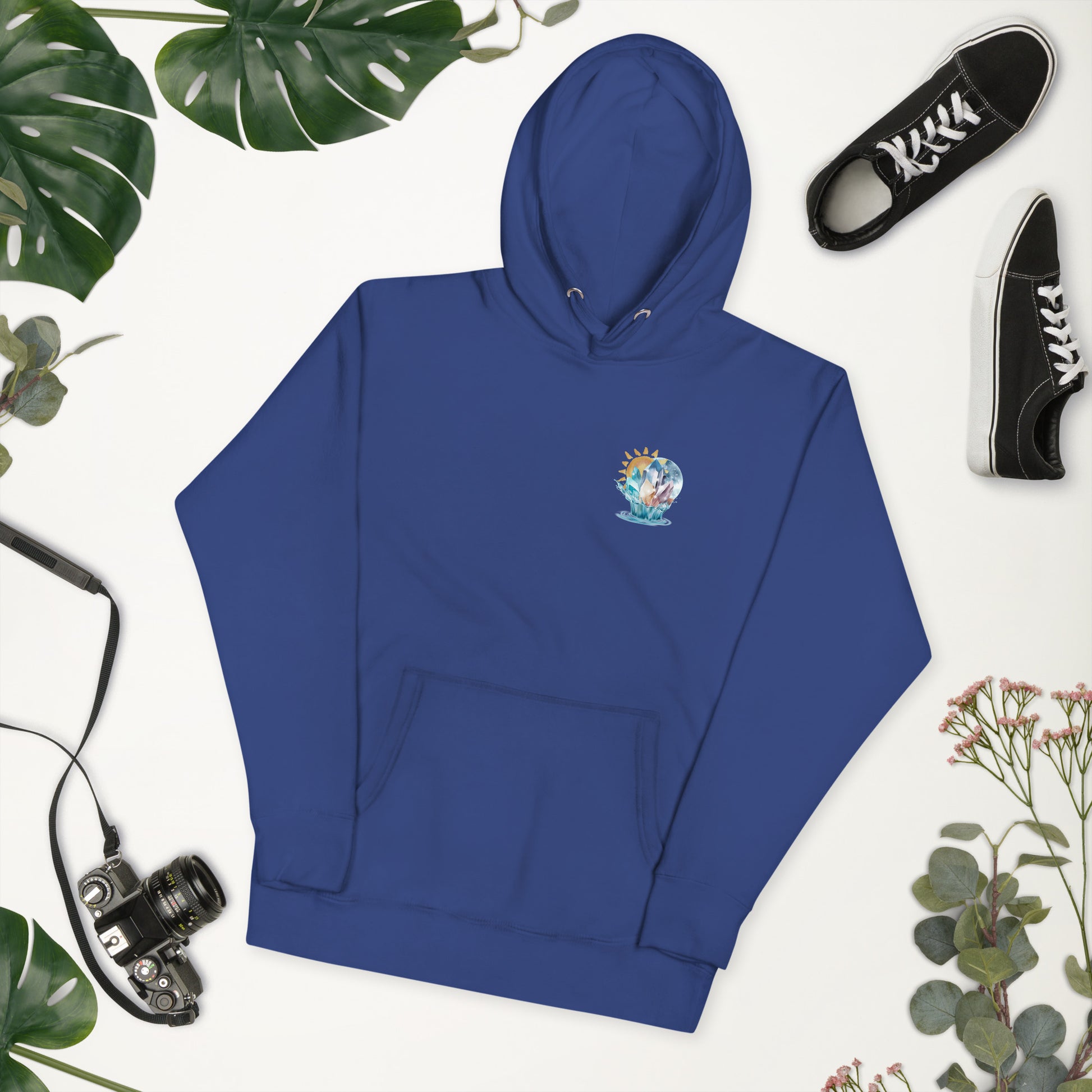 Celestial Harmony royal blue Unisex Hoodie