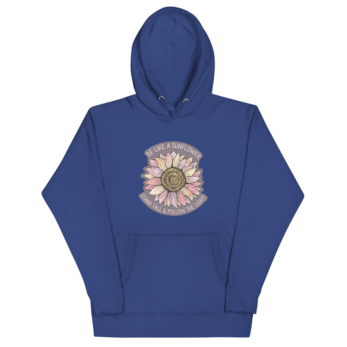 Sunflower sticker unisex hoodie